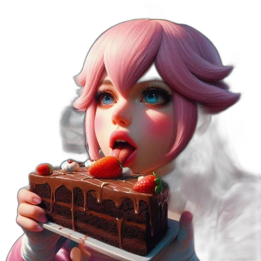 food, face, weapon, 3d render transparent PNG cut-out