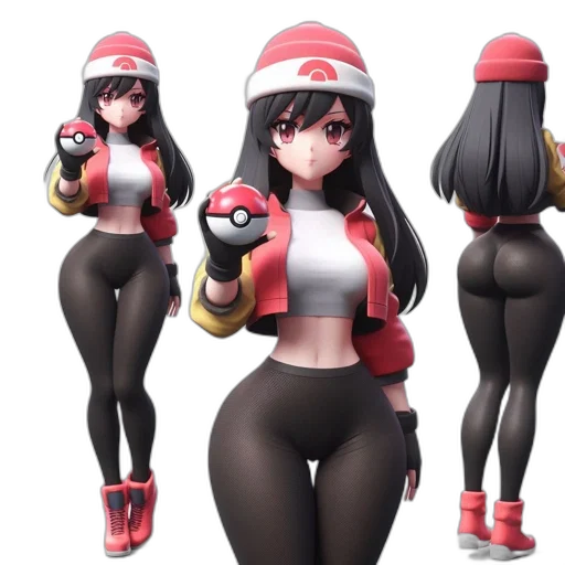 concept art, 3d render, anime, fantasy art transparent PNG cut-out
