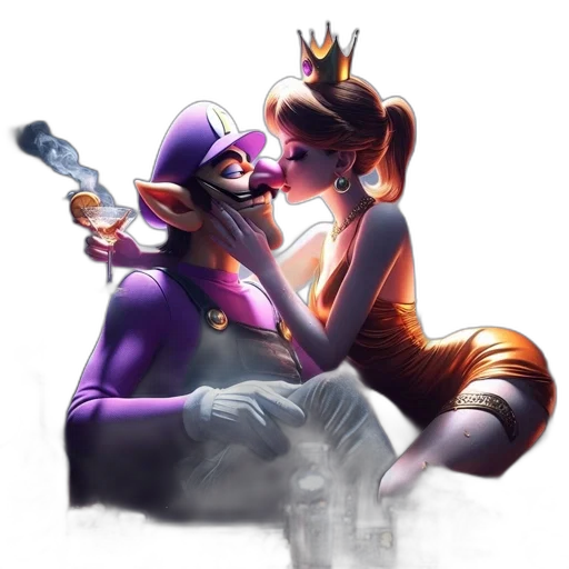crown, staff, concept art, fantasy art transparent PNG cut-out
