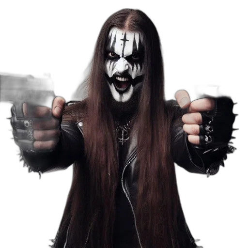 hair, weapon, animal, face transparent PNG cut-out