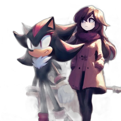 weapon, jacket, staff, mask transparent PNG cut-out