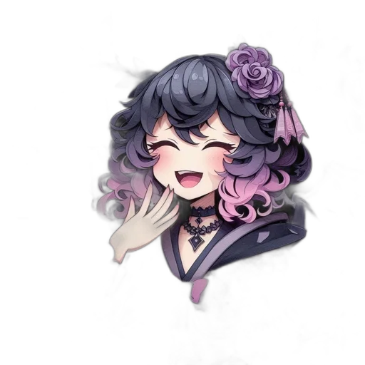 flower, face, crown, mask transparent PNG cut-out