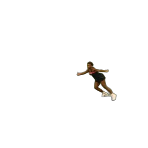 shoes, hair, pixel art, 3d render transparent PNG cut-out