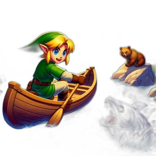 pixel art, concept art, fantasy art, 3d render transparent PNG cut-out