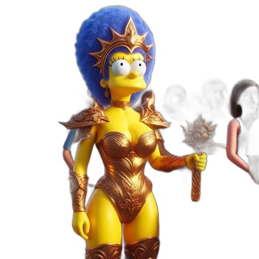 concept art, 3d render, fantasy art, comic book art transparent PNG cut-out