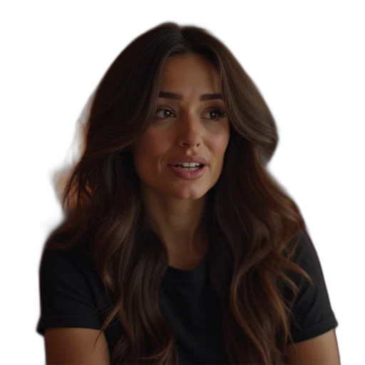 hair, face, photorealistic, lindsay transparent PNG cut-out