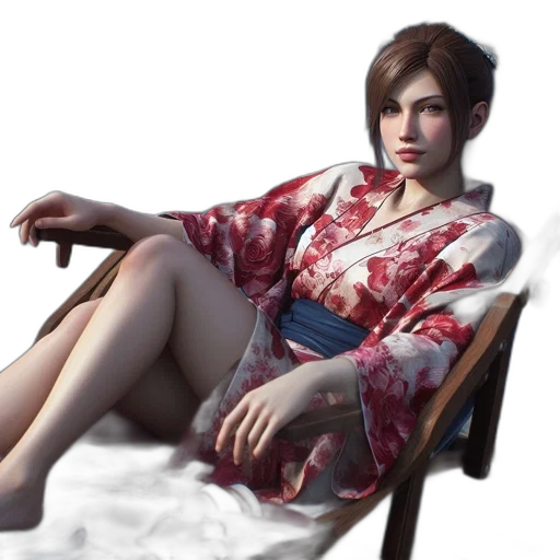 dress, face, furniture, jacket transparent PNG cut-out