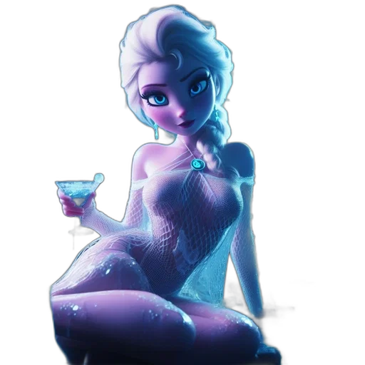 dress, robot, bottle, concept art transparent PNG cut-out