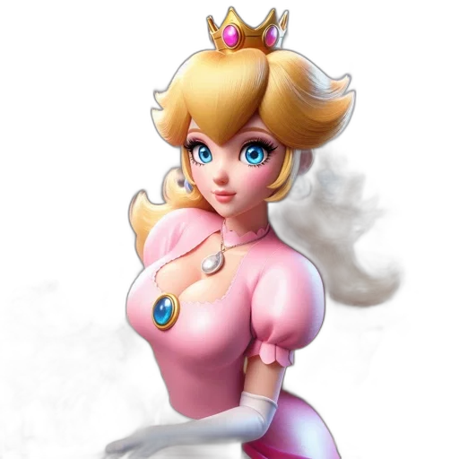 dress, crown, staff, concept art transparent PNG cut-out