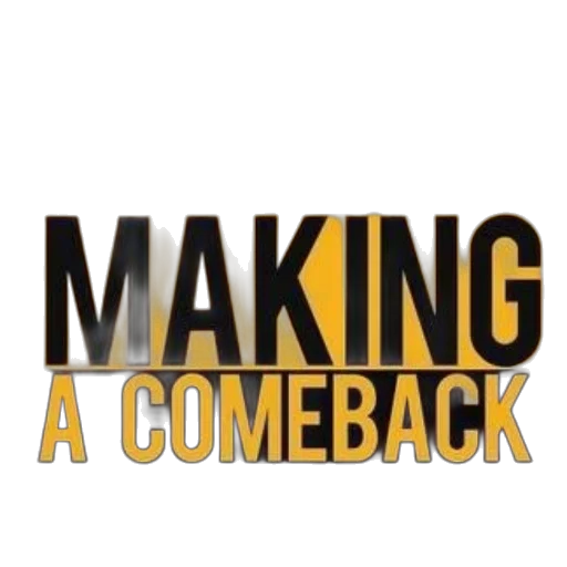making, comeback, book, cover transparent PNG cut-out
