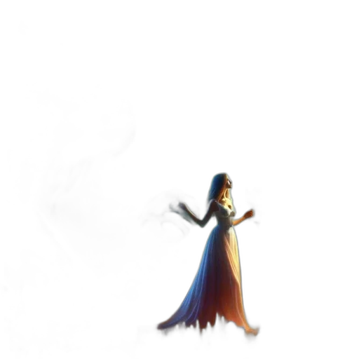 dress, staff, crown, sword transparent PNG cut-out