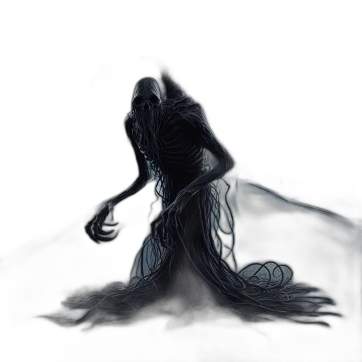 creature, hair, dress, dragon transparent PNG cut-out