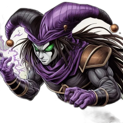 mask, hat, dragon, staff transparent PNG cut-out