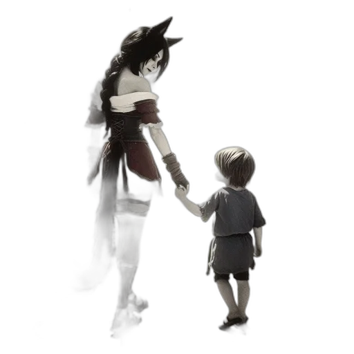concept art, fantasy art, comic book art, pixel art transparent PNG cut-out