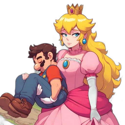 crown, dress, weapon, sword transparent PNG cut-out