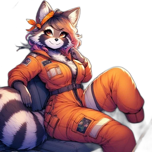 jacket, staff, animal, robot transparent PNG cut-out