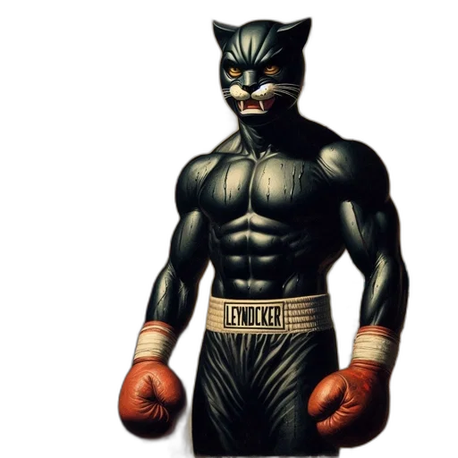 animal, mask, comic book art, concept art transparent PNG cut-out