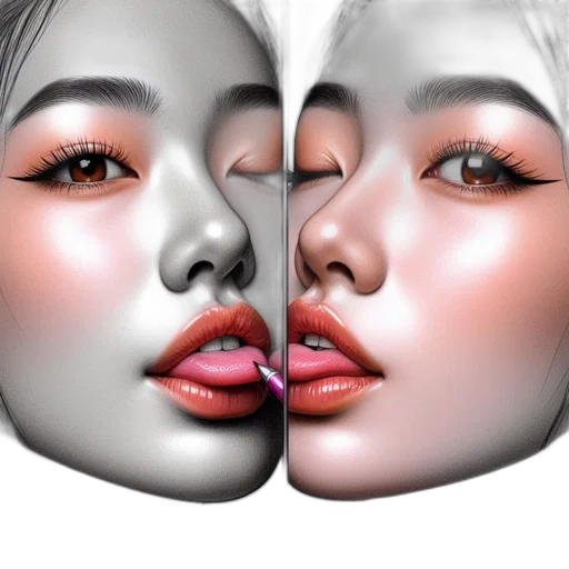 face, mask, photorealistic, 3d render transparent PNG cut-out