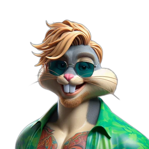 animal, jacket, mask, face transparent PNG cut-out