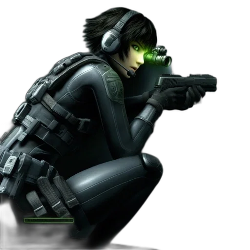 weapon, robot, jacket, mask transparent PNG cut-out
