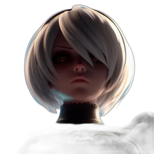 face, robot, mask, staff transparent PNG cut-out