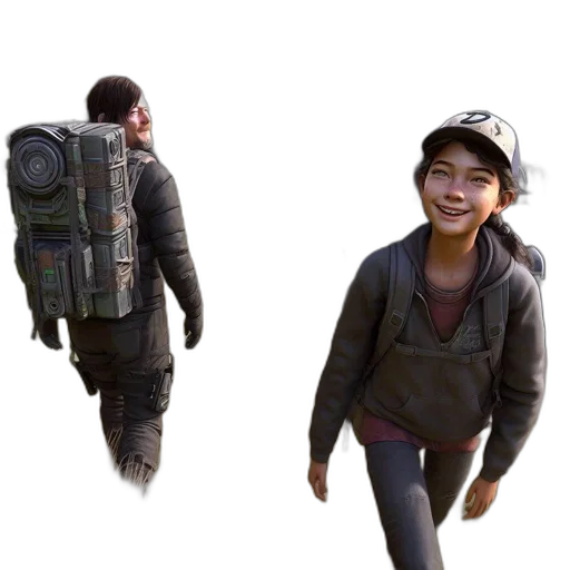 jacket, creature, weapon, concept art transparent PNG cut-out