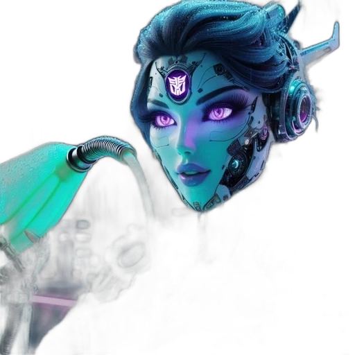 mask, robot, face, jewelry transparent PNG cut-out