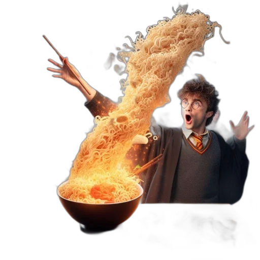 food, dragon, staff, jacket transparent PNG cut-out