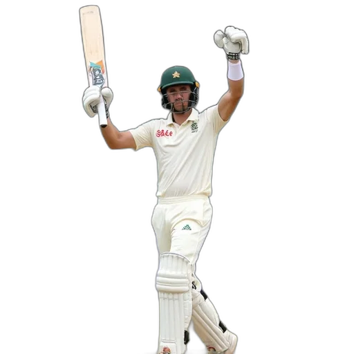 cricket, player, celebrating, wicket transparent PNG cut-out