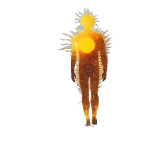 creature, jacket, hair, robot transparent PNG cut-out