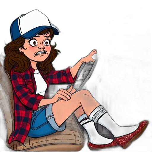 hat, shoes, furniture, cartoon transparent PNG cut-out