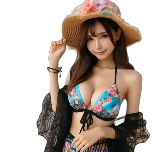 hat, jewelry, dress, umbrella transparent PNG cut-out