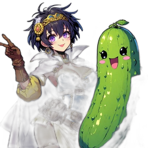 weapon, staff, food, creature transparent PNG cut-out