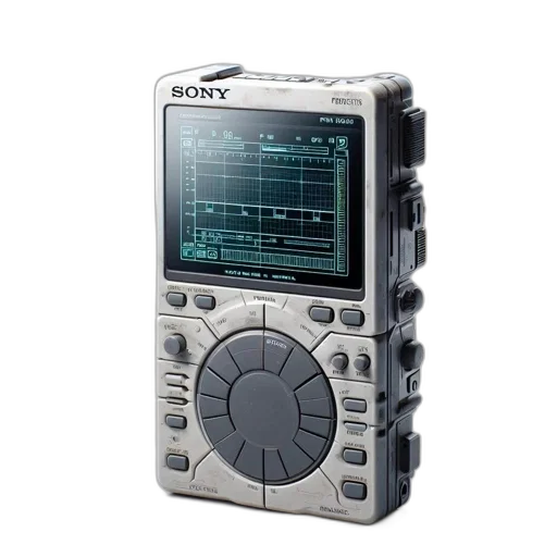 robot, sony, rx033, audio transparent PNG cut-out