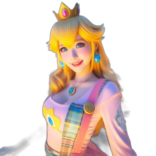 crown, dress, staff, concept art transparent PNG cut-out