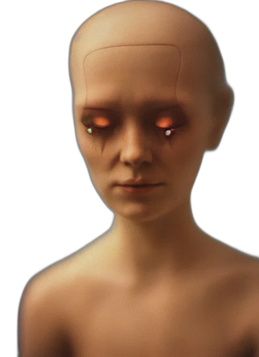 robot, face, mask, creature transparent PNG cut-out