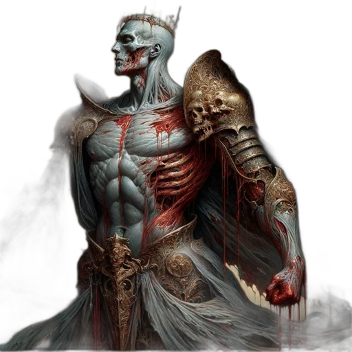 concept art, fantasy art, comic book art, photorealistic transparent PNG cut-out