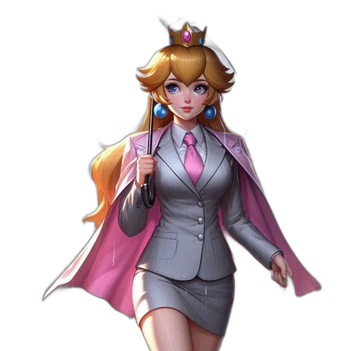 crown, dress, staff, concept art transparent PNG cut-out