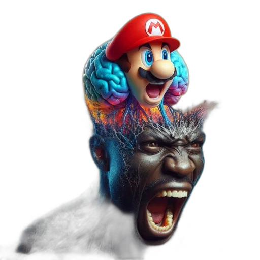 mask, face, crown, creature transparent PNG cut-out