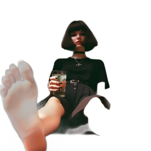 shoes, dress, creature, bottle transparent PNG cut-out