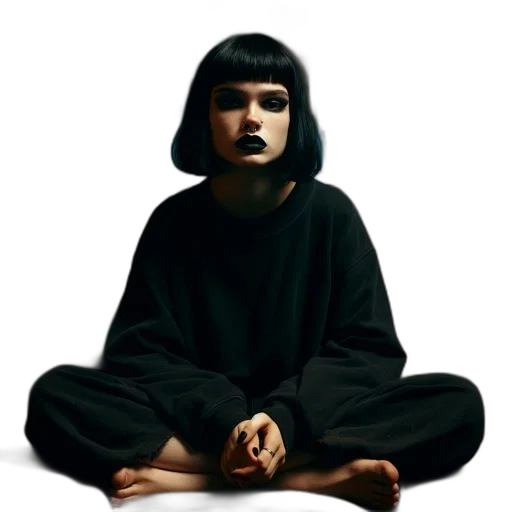 face, mask, dress, creature transparent PNG cut-out