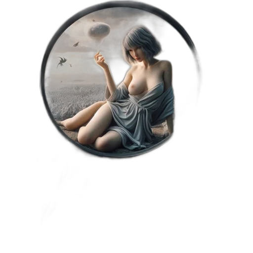 jewelry, dress, umbrella, staff transparent PNG cut-out