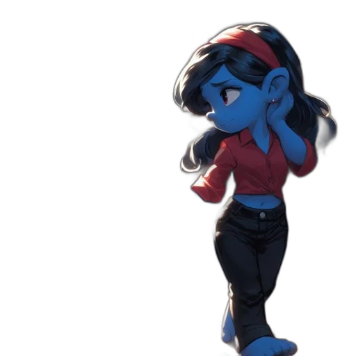 staff, mask, hat, jacket transparent PNG cut-out