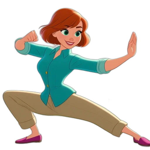 jacket, dress, shoes, staff transparent PNG cut-out