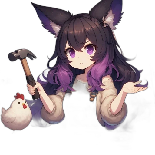 staff, weapon, animal, creature transparent PNG cut-out