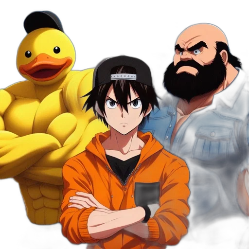 pixel art, anime, concept art, cartoon transparent PNG cut-out