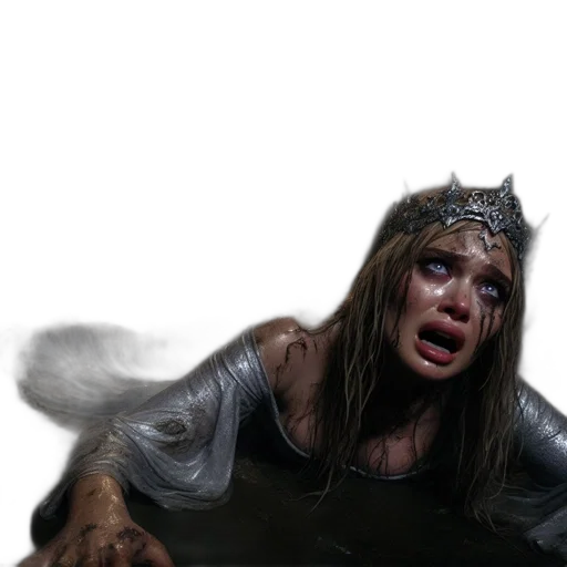creature, animal, crown, face transparent PNG cut-out