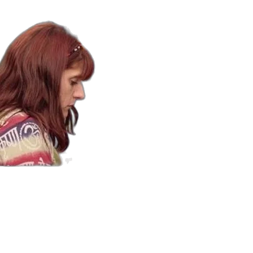 hair, face, jacket, photorealistic transparent PNG cut-out