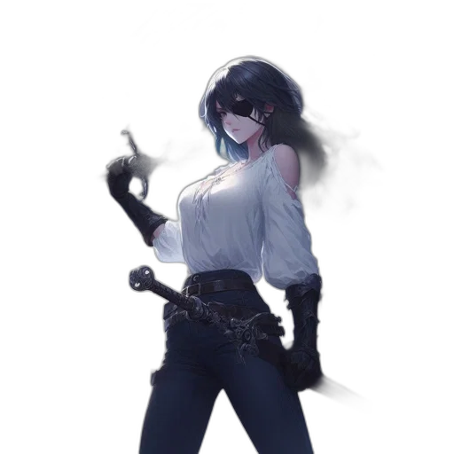 weapon, staff, sword, mask transparent PNG cut-out
