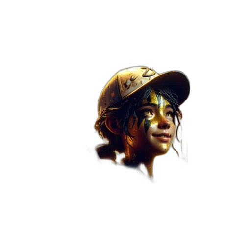 face, hat, mask, jacket transparent PNG cut-out